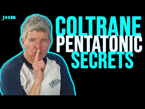 John Coltrane Pentatonic Substitution (Over 2-5-1 Chords)