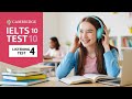 Cambridge IELTS 10 Listening Test 4 Practice With Real Exam Audio Motivation Ielts Studyabroad