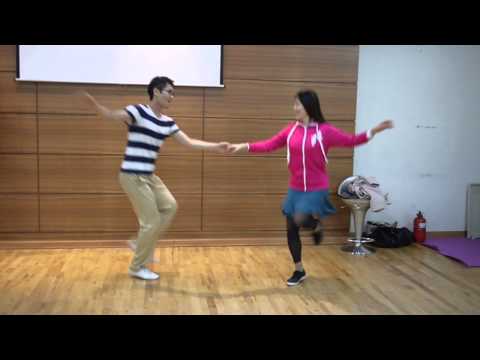 Crazy Swing lindyhop level3. week3 - rhythm footwork variations