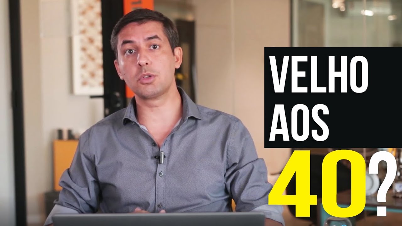 Velho aos 40 anos? | Aragonê Fernandes