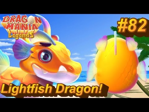 Dragon Mania Legends PC #82 - Lightfish Dragon Hatching!
