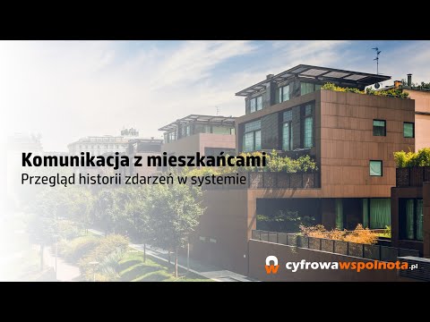 cyfrowawspolnota.pl - historia zdarzeń w systemie