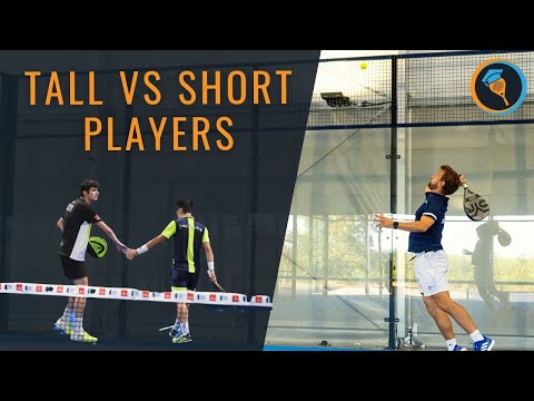 HOW to play TALL & SHORT padel players!