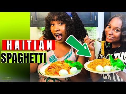 How to Make Best Haitian Spaghetti 🍝 | Ms. Josie & Kiki Cooking Show (Ep. 1)