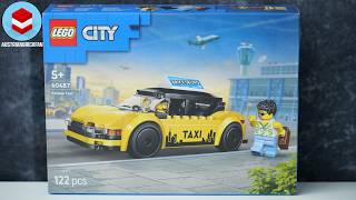 LEGO City 60487 Yellow Taxi - LEGO Speed Build Review