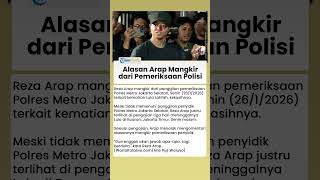 Alasan Reza Arap Mangkir dari Pemeriksaan Polisi tapi Terlihat Hadiri Pengajian Wafatnya Lula Lahfah