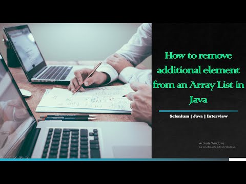 Remove Additional Element From An Array List Java Programming Interview Questions Eshtechz