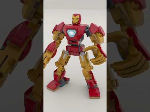 LEGO 76307 Iron Man Mech Speed Build #lego #legomech #legomecha