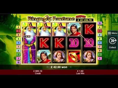 Rings of Fortune Slot - Big Win - Novomatic - £4 Stake