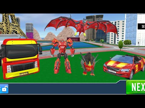 Lion Robot Car Game 2021 Unlocked Part 14 - Android Gameplay