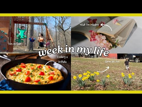 Spring on the farm, house update, cooking and reading | Chatty Vlog