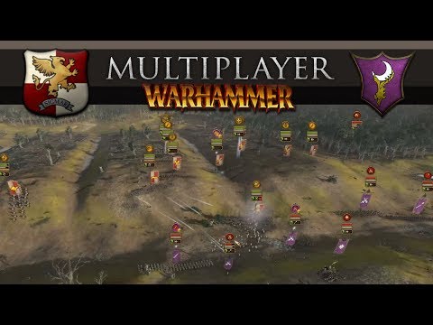 The Dark Elves Taste Man Flesh (Total War: Warhammer 2 Online Battle #299)