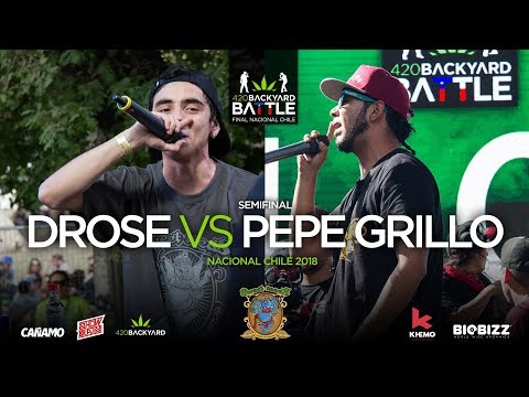 DROSE vs PEPE GRILLO (BATALLON) Semi Nacional Chile 18. 420 Backyard Battle