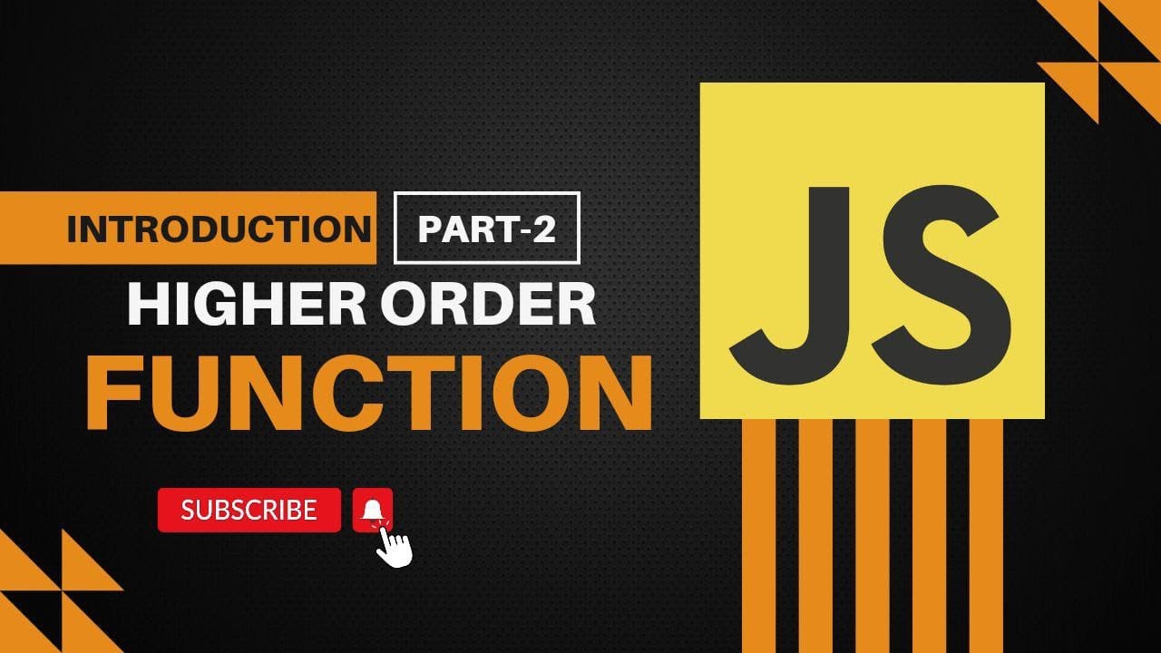 What is Higher Order Function and its Array method || JavaScript - 2023  #2 || lets Coding ||