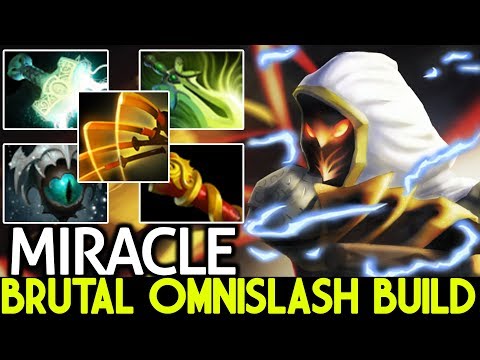 MIRACLE [Juggernaut] Brutal Omnislash Build Unreal Damage 7.22 Dota 2