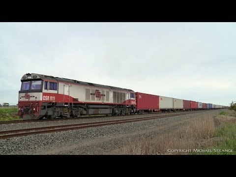 7922V SCT / SBR Container Freight Train  - PoathTV Australian Railways