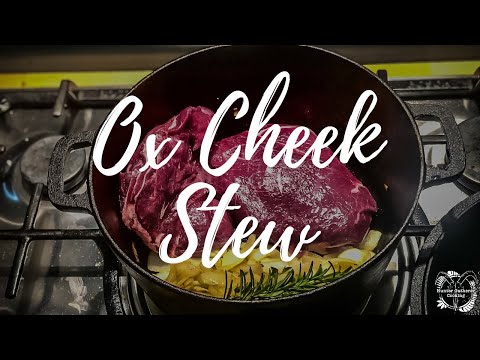 Ox Cheek Stew using Overmont Cast Iron Dutch Oven with...