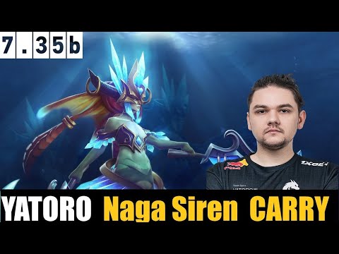 🔥YATORO [Naga Siren] HC 7.35B - DOTA 2 HIGHEST MMR #dota2   #dota2gameplay #yatoro