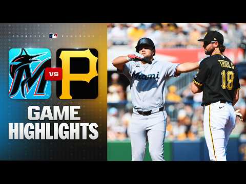 피츠버그 VS 마이애미 3:2 MLB 하이라이트