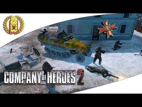 Company of Heroes 2 The British Forces Online Gameplay Winter Balance Patch 1.3 | Frontline Presure