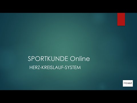 Sportkunde Online - Herzkreislaufsystem