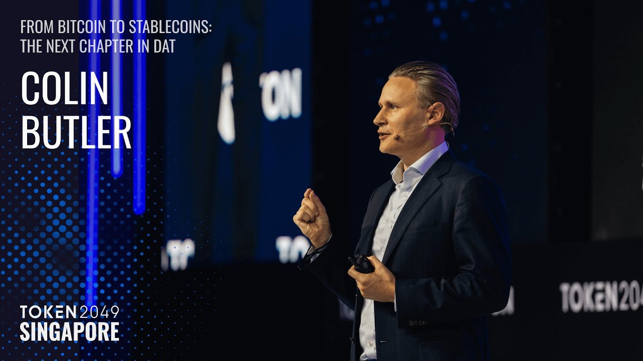 Colin Butler - From Bitcoin to Stablecoins: The Next Chapter in DAT -  TOKEN2049 Singapore 2025