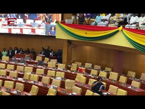 Minority walkout during swearing-in of Ewurabena Aubynn | #Parliament