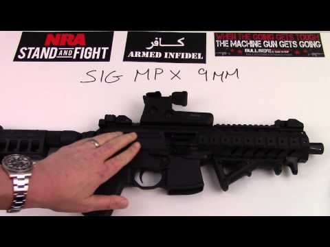 SIG Sauer MPX 9mm Pistol Review Part 1