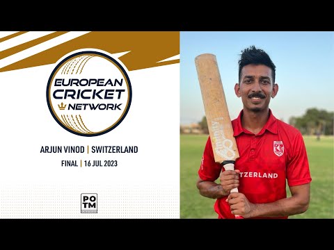 POTM: A.Vinod - CHE vs MAL | Highlights | Valletta Cup T20Is | 16 July 2023 | ECN23.042