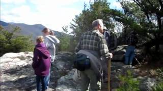 preview picture of video 'Bartram Trail - Warwoman Dell to Pinnacle Knob - 4-5-11'