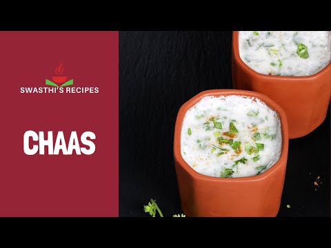 Pudina Chaas Recipe - Spiced buttermilk