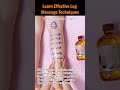 Learn Effective Leg Massage Techniques LegMassage MassageTechniques LegHealth NaturalRemedies