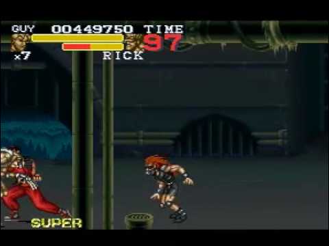 final fight 3 super nintendo dicas