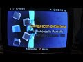 PS2 Menu Walkthrough On A CRT TV