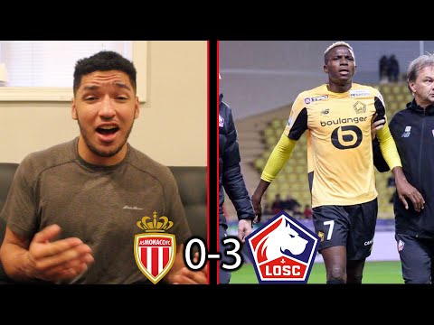 VICTOR OSIMHEN INJURED! OSIMHEN GOAL! || AS Monaco 0-3 Lille REACTION (Coupe de la Ligue)