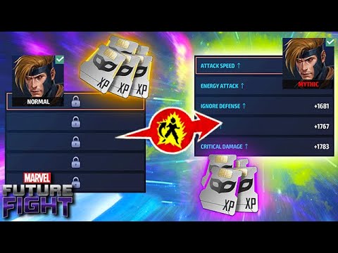 HOW TO FARM UNIFORM EXP TWICE AS FAST!! UNI EXP CHIP TRICK - Marvel Future Fight