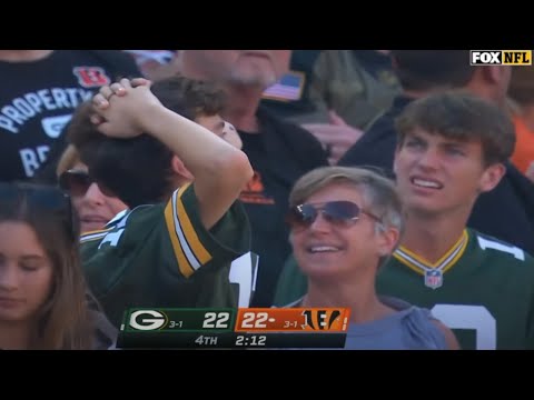 The Craziest Field Goal Sequence in NFL History | Packers vs. Bengals Week 5 Ending