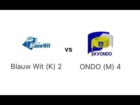 BlauwWit 2 vs Ondo 4 26/5/2018