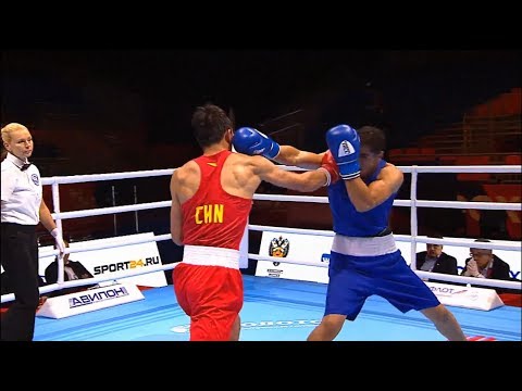 Round of 16 (75kg)  TANGLATIHAN TUOHETAERBIEKE (CHN) vs MOUSAVI SEYEDSHAHIN (IRI) /AIBA World 2019