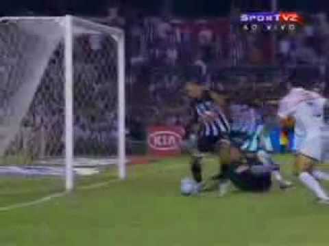 GALO 3 x 2 Santos   oitavas de final da Copa do Brasil 2010   Narração do Mário Henrique Caixa