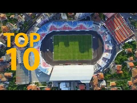 Top - 10 Biggest stadiums in Albania & Kosovo