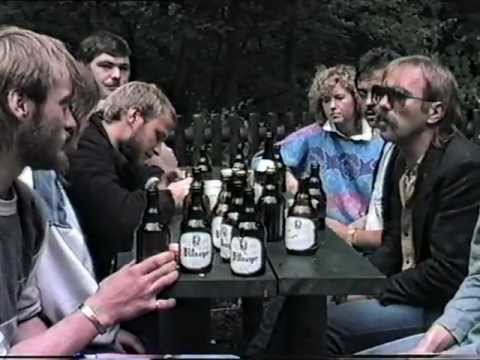 Kyllburg - Party in der Grillhütte am 13./14.09.1986
