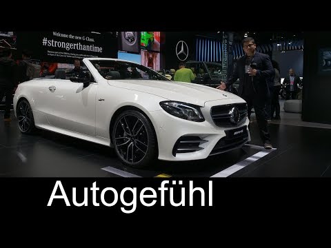 Mercedes-AMG E53 Convertible & Coupé REVIEW Mercedes E-Class E-Klasse AMG - NAIAS 2018 - Autogefühl
