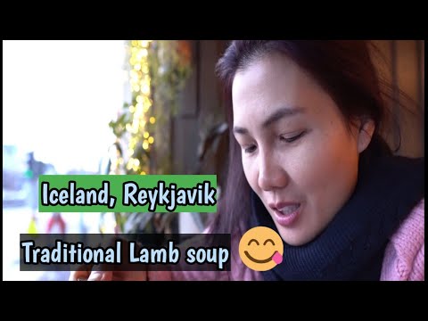 Comida de rua islandesa Kröns #viking#traditionallambsoup#reykjavik#icelandfood