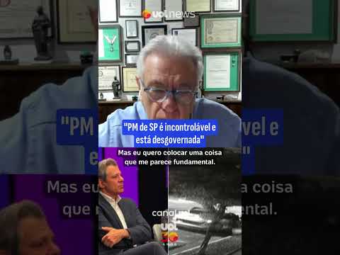 ‘PM de SP é incontrolável e está desgovernada’, analisa Maierovitch
