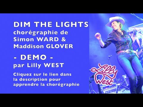 [DEMO] DIM THE LIGHTS de Simon WARD & Maddison GLOVER, enseignée par Lilly WEST