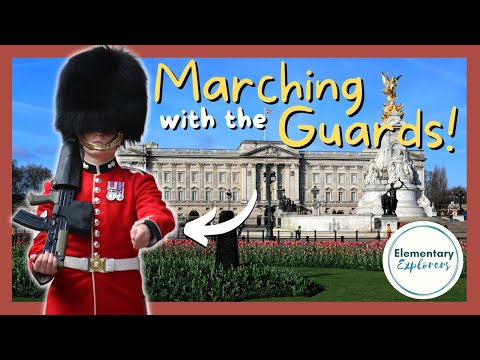 Changing of the Guard Ceremony explained for KIDS! - Fun London Tours - Buckingham Palace, London