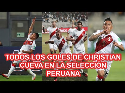 TODOS LOS 15 GOLES DE CHRISTIAN CUEVA CON LA SELECCIÓN DE PERÚ 🇵🇪