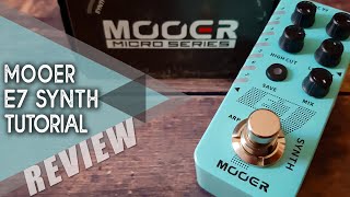 Video thumbnail for MOOER E7 Synth || All Sounds | VIDEO REVIEW [NO TALK] by Perry Frank