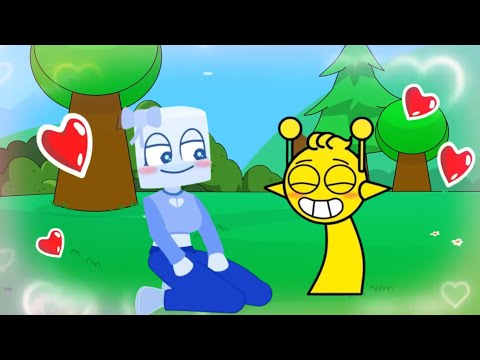SPRUNKI COOL AS ICE FALLS IN LOVE! Incredibox Sprunki OC Animation